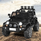 SEDOL 2-Seater 12V Electric Kids Ride-On Truck with Dual Storage Compartments Parental Remote Control High-Capacity 7Ah Battery and All-Terrain Spring Suspension – 50kg Limit