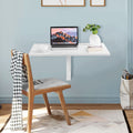 80 X 60 Cm Wall Mounted Folding Table Drop-Leaf Floating Writing Desk