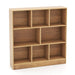 8-Cube Bookshelf with 2 Anti-Tipping Kits and Display Shelf for Home