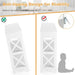 3-Tier Console Table with 1 Drawer and 2 Storage Shelves