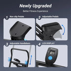 Stair Stepper Machine – Folding Vertical Climber, Compact Cardio Exercise Equipment
