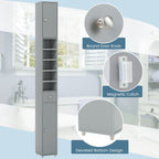 180CM Tall Freestanding Bathroom Cabinet with 2 Doors and 1 Drawer