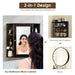 3-Tier Mirrored Wall Mounted Bathroom Cabinet
