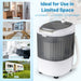 2-in-1 Mini Washer & Spin Dryer – Portable Semi-Auto Laundry for Flats, RVs, Dorms