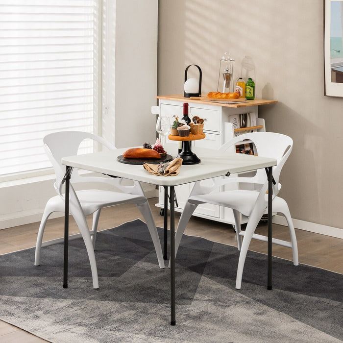 Folding Camping Table with Handle for Indoor Outdoor Use