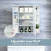 3-Tier Mirrored Wall Mounted Bathroom Cabinet