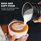 SEDOL 4-in-1 Electric Milk Frother and Warmer 600ml Automatic Hot Cold Foam Maker for Coffee Cappuccino Latte Hot Chocolate Non-Stick Quiet Milk Steamer