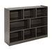 3-Tier Wooden Cube Bookcase with 8 Compartments