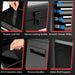 High-Capacity Rolling Tool Cabinet – Lockable Wheels, Metal 2‑in‑1 Chest & Base