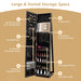 3-In-1 Mirrored Jewellery Armoire with Display Shelves