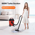 SEDOL 3-in-1 Industrial Wet & Dry Vacuum Cleaner 15L/18L High-Capacity Shop Vac with Blower Function Powerful 1500W Suction for Home Garage and Commercial Use