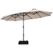 4.5m Double-Sided Outdoor Garden Parasol