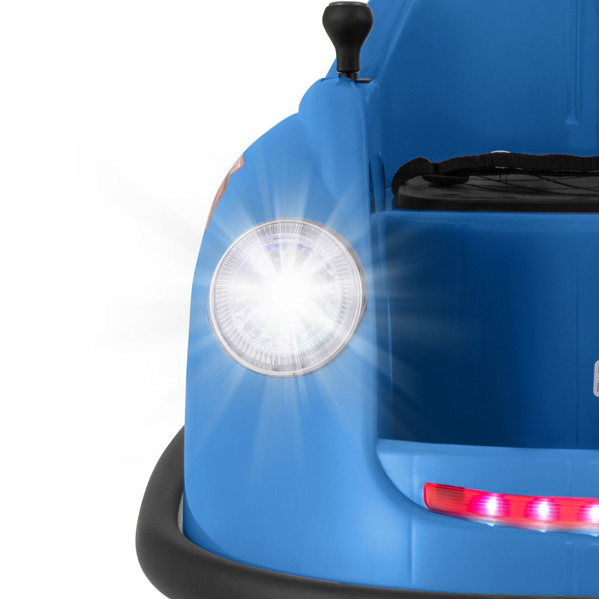 SEDOL 12V High-Torque Kids Bumper Car with Dual 10,000 RPM Motors 360° Zero-Turn Dual Levers Parental Remote Control and Wall-Safe Reinforced Bumper