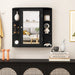 3-Tier Mirrored Wall Mounted Bathroom Cabinet