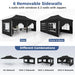 Pop-Up Canopy Gazebo Tent with 6 Removable Sidewalls & Carry Bag