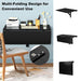 80 X 60 Cm Wall Mounted Folding Table Drop-Leaf Floating Writing Desk