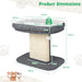 2-Tier Cat Tree with Sleeping Perch Sisal Scratching Plate and Ball