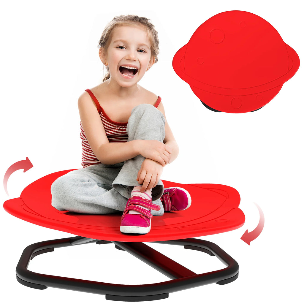 SEDOL Planet-Shaped Kids Swivel Chair – 360° Sensory Spinning Seat with Non-Slip Base, Steel Frame & Fun Design for Ages 3-6