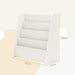 4-Tier Kids Bookshelf with Deep Compartments for Kids Bedroom