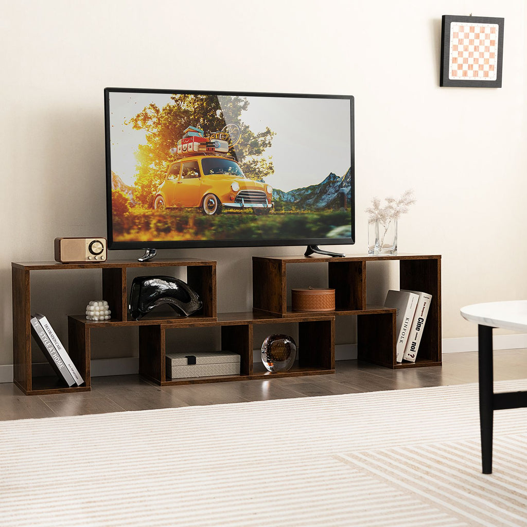 3 Pieces Convertible TV Stand for Tvs up to 65 Inches