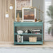 3-Tier Console Table with 1 Drawer and 2 Storage Shelves