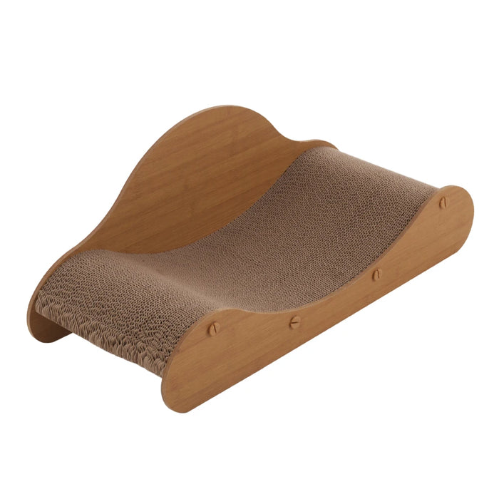 Oversized Cat Scratching Bed – Durable Cardboard Cat Sofa