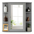 3-Tier Mirrored Wall Mounted Bathroom Cabinet