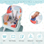 SEDOL 6-in-1 Ultimate Baby-to-Toddler High Chair & Activity Station with Building Block Tabletop Parental Booster Seat and Waterproof PU Leather Cushion – 25kg Capacity