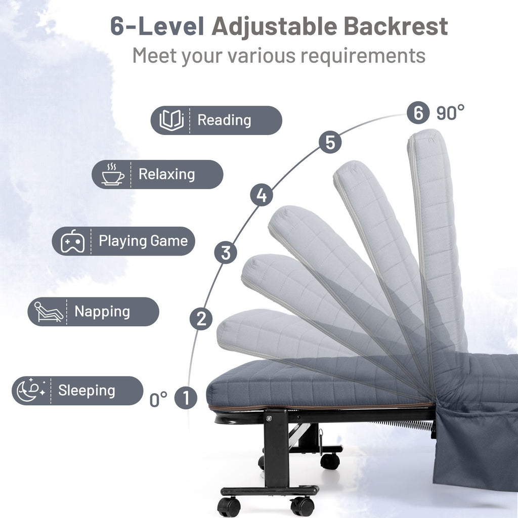 Folding Sofa Bed with Mattress