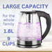 electric glass kettle with led - sedol (7)