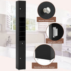 180CM Tall Freestanding Bathroom Cabinet with 2 Doors and 1 Drawer