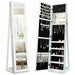 3-In-1 Mirrored Jewellery Armoire with Display Shelves