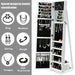 3-In-1 Mirrored Jewellery Armoire with Display Shelves