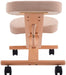 Wood Posture Stool with Angle and Height Adjustable for Gaming Computer Work