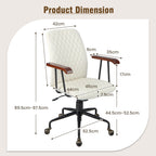 Adjustable Velvet Rocking Leisure Chair with Padded Seat