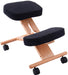 Wood Posture Stool with Angle and Height Adjustable for Gaming Computer Work