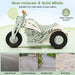 6V Kids Electric Motorcycle – Bubble Maker, Music & LED Headlights