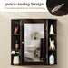 3-Tier Mirrored Wall Mounted Bathroom Cabinet