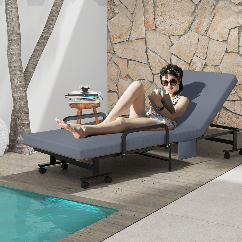 Folding Sofa Bed with Mattress