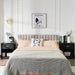 2-Tier Nightstand with Drawer and Open Component
