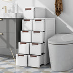 3/4/5-Drawer Narrow Storage Cabinet for Small Space