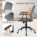 Adjustable Velvet Rocking Leisure Chair with Padded Seat