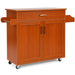 Rolling Kitchen Storage Trolley with Adjustable Shelf and Drawer