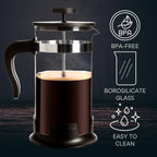 SEDOL French Press Coffee Maker 12oz/350 mL