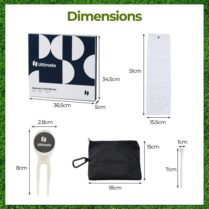 Father's Day Golf Accessories Gift Set - Hi-End Golf Gift Box for Dad