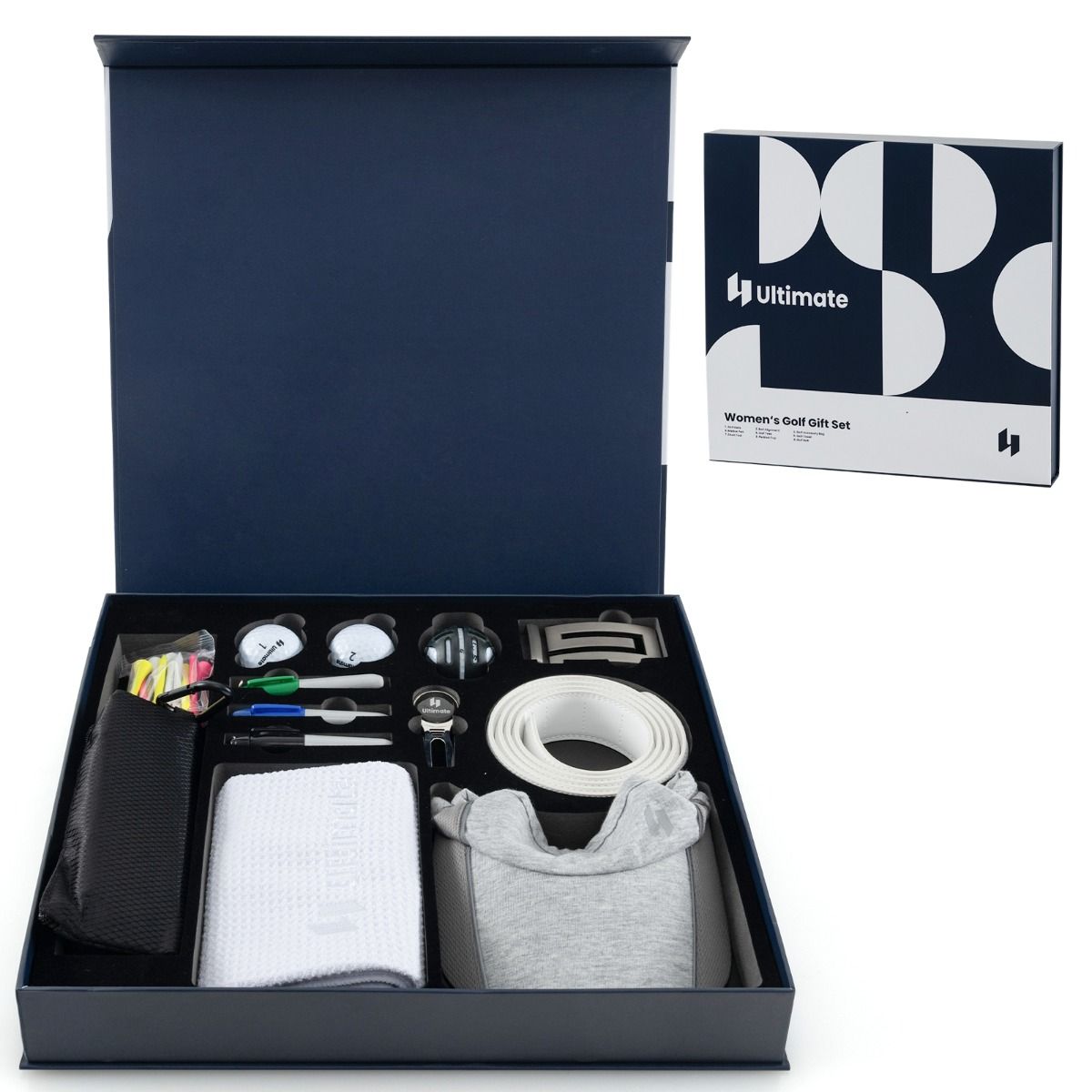Father's Day Golf Accessories Gift Set - Hi-End Golf Gift Box for Dad