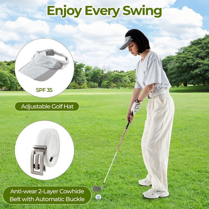 Father's Day Golf Accessories Gift Set - Hi-End Golf Gift Box for Dad