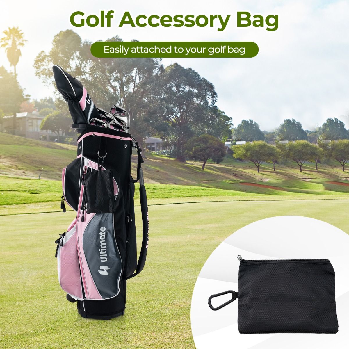 Father's Day Golf Accessories Gift Set - Hi-End Golf Gift Box for Dad