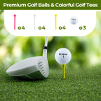 Father's Day Golf Accessories Gift Set - Hi-End Golf Gift Box for Dad