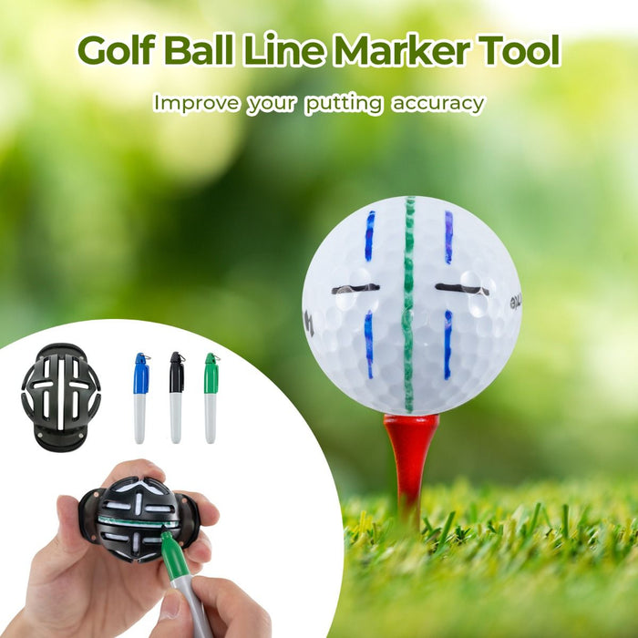 Father's Day Golf Accessories Gift Set - Hi-End Golf Gift Box for Dad